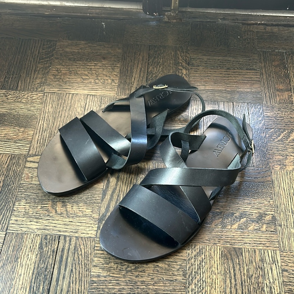 J Crew Leather Sandals